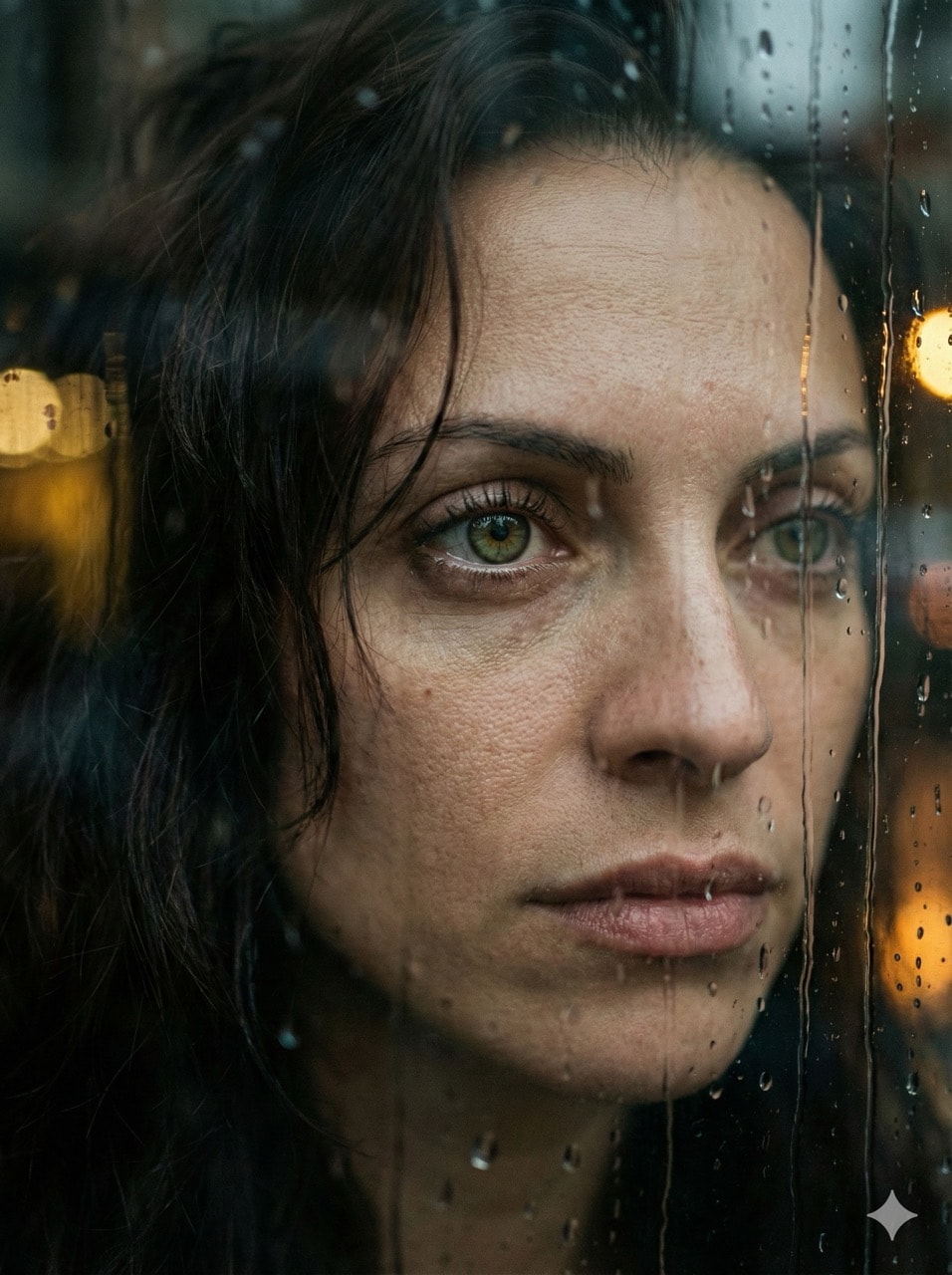 Through the Glass: One Eye in Focus